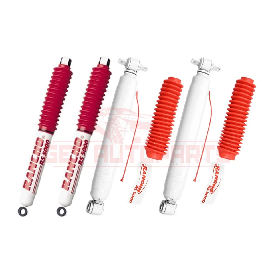 Amortiguadores Rancho GMC Yukon 1995-99 4x4 2,5-4" elevación RS5000X Foto 2 de 4