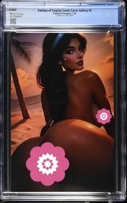 *Metal* *CGC 9.9* FANTASY OF COSPLAY #5 ''SUMMER JASMINE'' METAL EDITION LTD. 10