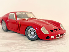 Mattel Hot Wheels Ferrari 250 GTO 1/18 Diecast Model Car 1962 Rosso Red