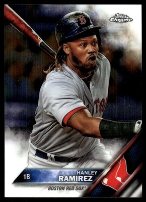 Hanley Ramirez 2016 Topps Chrome #180 Red Sox MLB READ FREE SHIP AutographDen