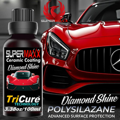 CERAMIC CAR COATING ''3.38oz/100ml TRICURE TECHNOLOGY POLYSILAZANE PROTECTION KIT