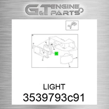 3539793C91 LIGHT fits INTERNATIONAL TRUCK (Surplus Open Box)
