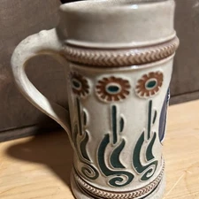 German Beer Stein Mid Century Der Rattenfänger Pied Piper 