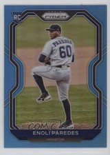 2021 Panini Prizm Tier III Carolina Blue Prizm Enoli Paredes #211 n1u