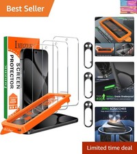 3 Pack Military-Grade Screen Camera Lens Protectors for Google Pixel 10 Pro XL