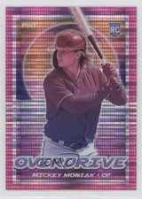 2021 Panini Chronicles Overdrive Pink Pulsar Prizm Mickey Moniak #10 0dz7