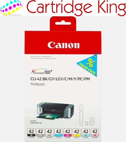 Canon CLI-42 Multipack Printer Ink Cartridges