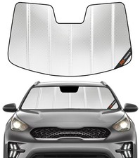 Pigenius Windshield Sun Shade for Kia NIRO 2017-2022. Reflective Aluminum Fil...