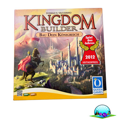 Kingdom Builder Spiel Des Jahres 2012 Brettspiel Queen Games - Vollständig