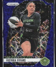 Victoria Vivians 2024 Panini Prizm WNBA Blue Pulsar Prizms #69 Seattle Storm