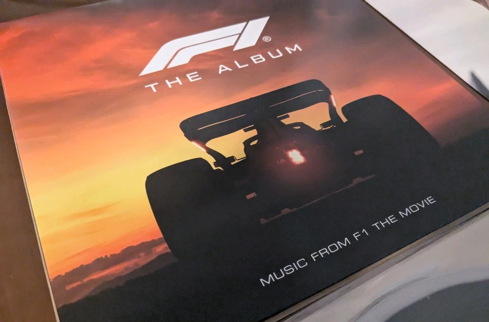 F1 The Album 2025 Oil Filled Vinyl LP Limited Edition-✅ In Hand ✅ Quick Postage - Image 4 of 4