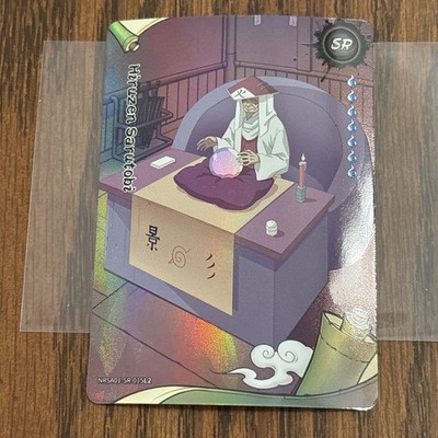 Hiruzen Sarutobi NRA01-SR-015L2 Foil Naruto Kayou Card Heavens Scroll English