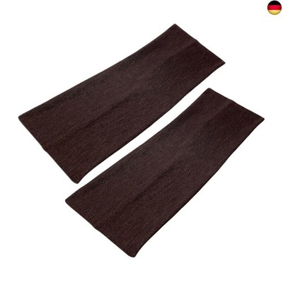 WESTEND CHOICE Stirnbänder, 9 cm breit, weich, einfarbig, dehnbar, Unisex, 