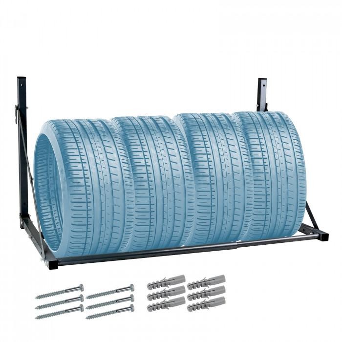 Porte pneu mural DWR4 pour stockage hiver été de 4 roues