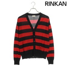 Saint Laurent Paris 338920 Y1EE1 Cashmere Mixed Border Cardigan Men's S Used 85d