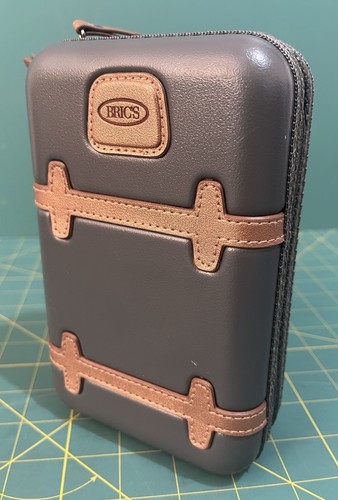 Brick’s Grey Travel Toiletry Amenity Bag