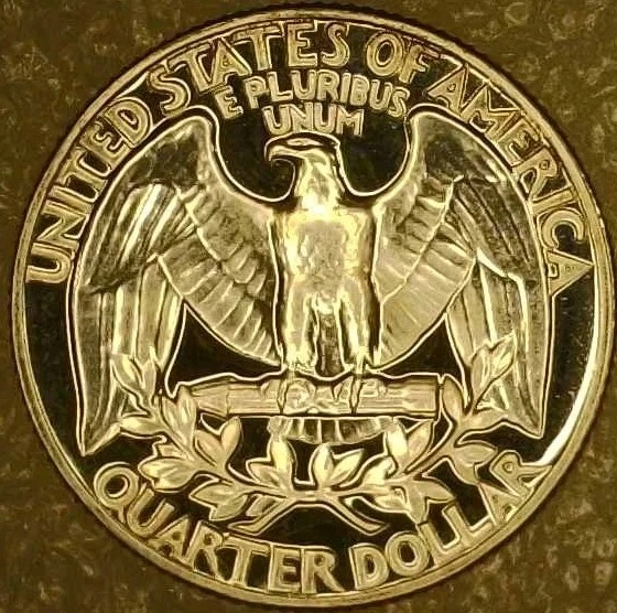 🔥 BU NEAR FLAWLESS!!! 1961 PR DCAM WASHINGTON QUARTER W/ CLEAR WATERY FIELDS - Image 2 of 3