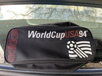 World Cup USA 94 サッカー スポーツバッグ World Cup USA 1994 Duffle Bag Black Blue Red Embroidered Soccer