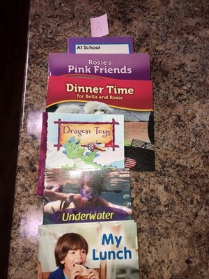 KINDERGARTEN Leveled Books -- Sets of 3 Identical. Choose Reading Level - ABCD