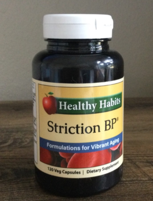 #ad #ad Striction BP Healthy Habits for Hypertension High Blood Pressure 120 $19.99