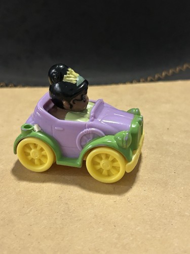 Fisher Price Little People Wheelies Princess Car Tiana Princess Frog - Picture 3 of 4