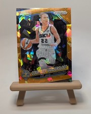 Courtney Vandersloot 2025 Panini Prizm WNBA #124 Orange Ice Prizms Chicago Sky