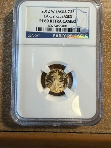 2012 $5 American Gold Eagle NGC PF69 Early Release