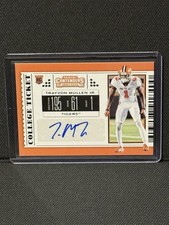 2019 Panini Contenders Draft Picks Trayvon Mullen Jr. Auto Rookie #225 Tigers