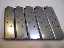 1911 , COMPACT mag, magazine, mags  5 Stainless , 7 shot, USA, NEW  .45 cal.