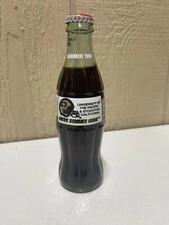 1998 SAN FRANCISCO 49ERS SUMMER HOME PACIFIC & STOCKTON  8OZ COCA COLA  BOTTLE