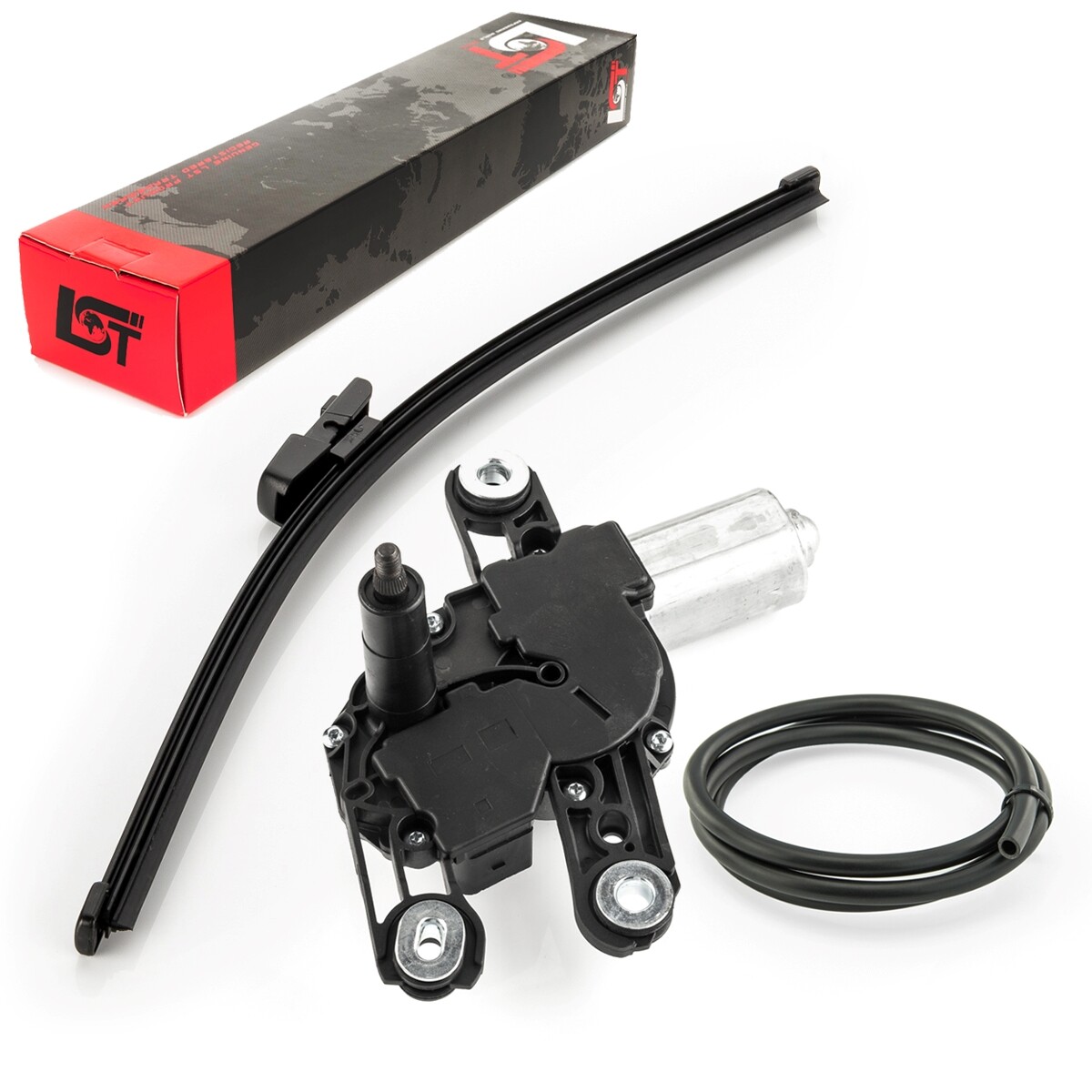 Rear Wiper Motor Wiper Rear Set with Wiper Blade for VW Touareg CR7