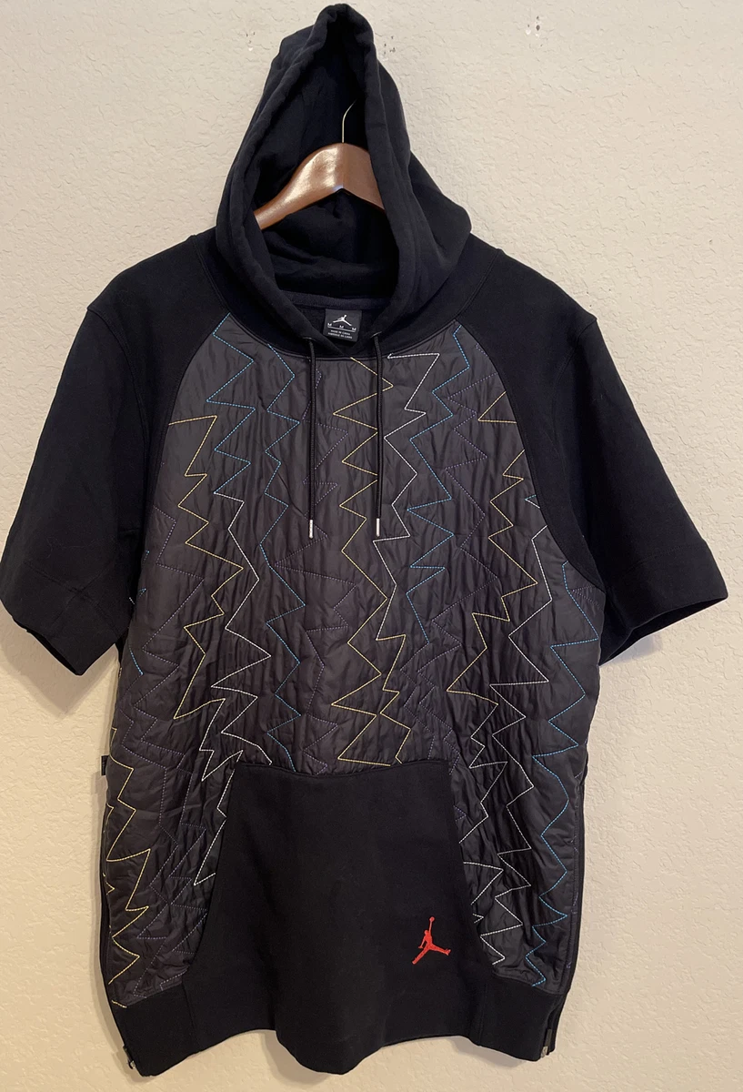 Air jordan short store sleeve hoodie