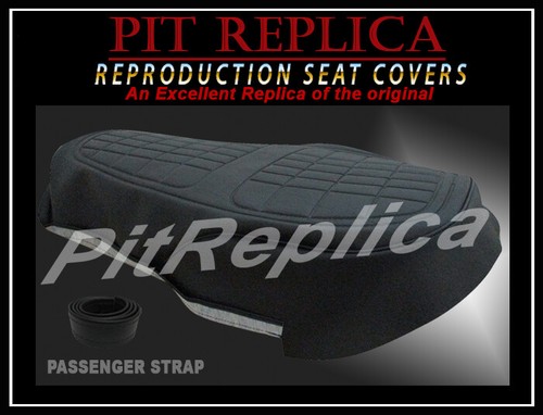 YAMAHA SEAT SADDLE COVER W/ 15PCS CHROME STUDS RD60 *HEAT EMBOSSED* [DPRA