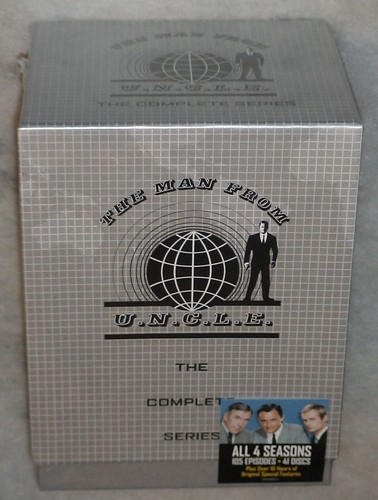 The Man from U.N.C.L.E. (uncle) Complete Series 41 DVD Box Set BRAND NEW SEALED - Photo 1/1