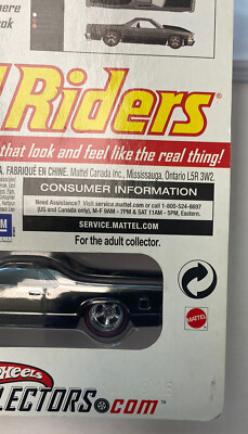 Hot Wheels 2009 Series 8 RLC Real Riders 1980 El Camino - #2742