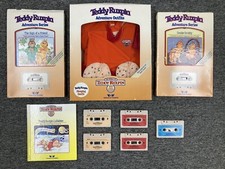 Teddy Ruxpin Bundle Outfit Books Cassette Tapes - Double Grubby Sign of a Friend