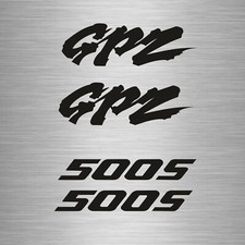 Motorcycle GPZ 500 S sticker lettering set