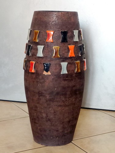 Vaso Portaombrelli design Bitossi Aldo Londi in ceramica anni 50 - Foto 12 di 24