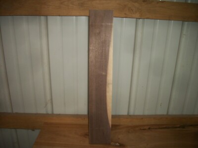1 PC WALNUT LUMBER WOOD AIR DRIED BOARD LOT 42A CARVING BLOCK FLAT 1/4 SAWED