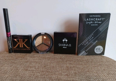Eye Makeup Lot Model Co Karmela Shaina B Maybelline Sephora Shadow Liner Mascara