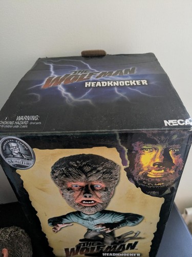 Neca The WOLFMAN Head Knocker (lanzamiento original con caja original) 2006 - Imagen 7 de 8