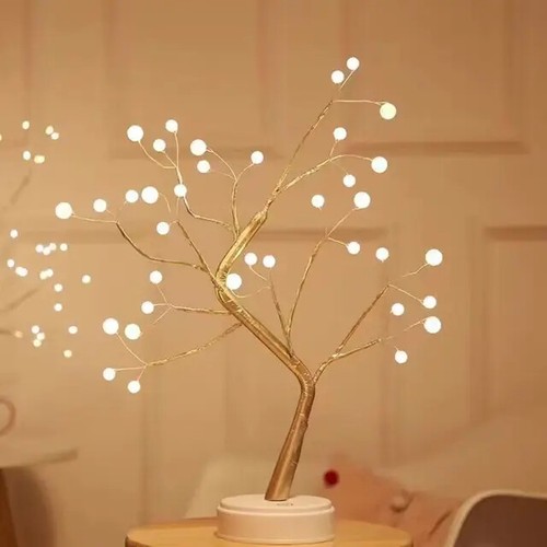 Artificial Bonsai Cherry Blossom Table Desktop Tree LED Lamp Light Decoration - Picture 26 of 28