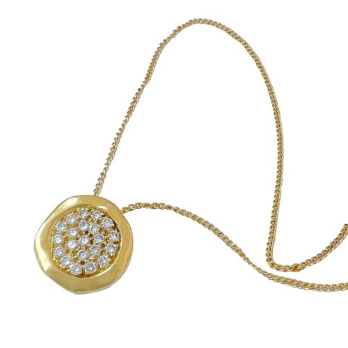 RARE Tiffany & Co. 18K Yellow Gold Enchant Heart Necklace 16  RARE Tiffany & Co. 18K Yellow Gold Enchant Heart Necklace 16” with Packaging main image 0