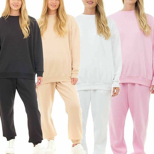 Womens Oversized Jumpers Sweatshirt 
