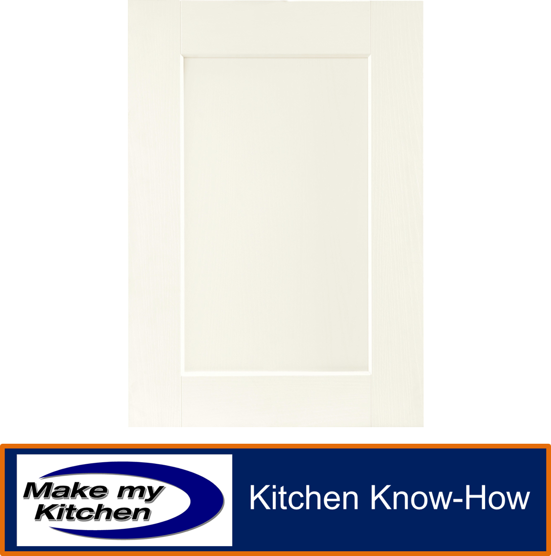 Belsay Porcelain Shaker Replacement Kitchen Doors All Sizes, plinth