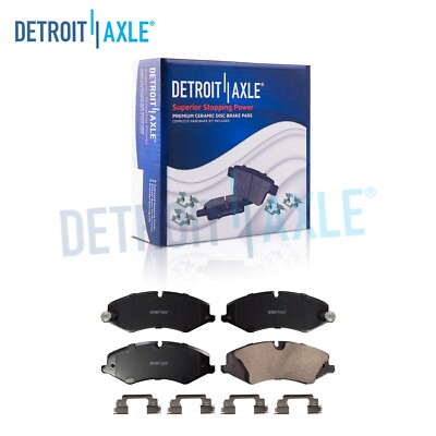 Front Ceramic Brake Pads Hardware for Land Rover Discovery LR4 Range Rover Sport