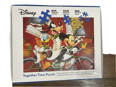 Disney - Together Time Puzzle - 400 pieces -Mickey Mouse, Donald
