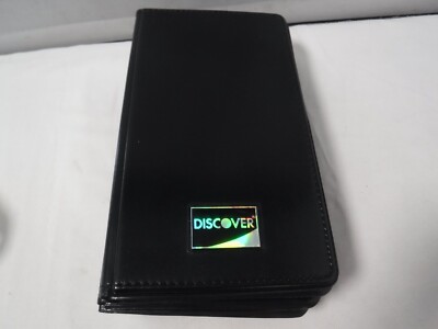 PM3 Lot of 8 New DISCOVER Guest Check Credit Card Receipt Folder Holder 5 x 9''
