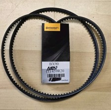 Continental BX90 459R20 138" V-Belt 1 costillas exterior largo 1/2" superior ancho x 5/16" grueso