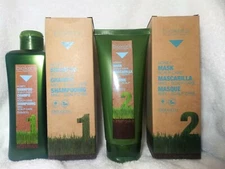 Salerm Biokera Honey Scalp Care Shampoo-11oz./300ml + Mask 6.8oz/200ml-SET